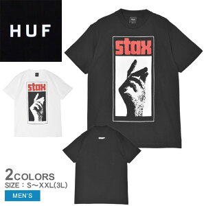 �n�t STAX SNAP S�^S TEE ����T�V���c �����Y �u���b�N �� �z���C�g �� HUF TS02407 �E�G�A ���� �g�b�v�X T�V���c �N���[�l�b�N �R���{ �X�^�b�N�X���R�[�h Stax Records �X�g���[�g �J�W���A�� �X�|�[�e