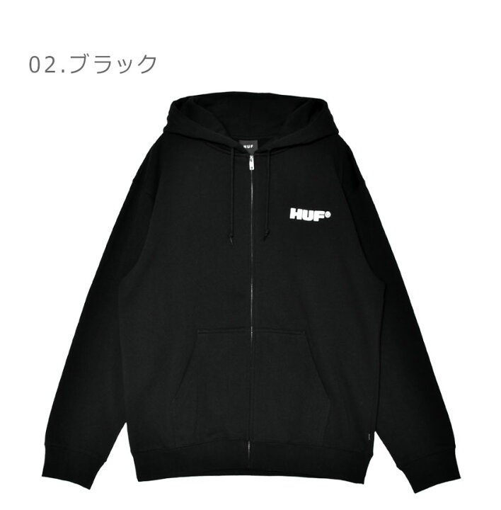 楽天市場】ハフ ALL CAPS FULL ZIP HOODIE ジップパーカー メンズ 