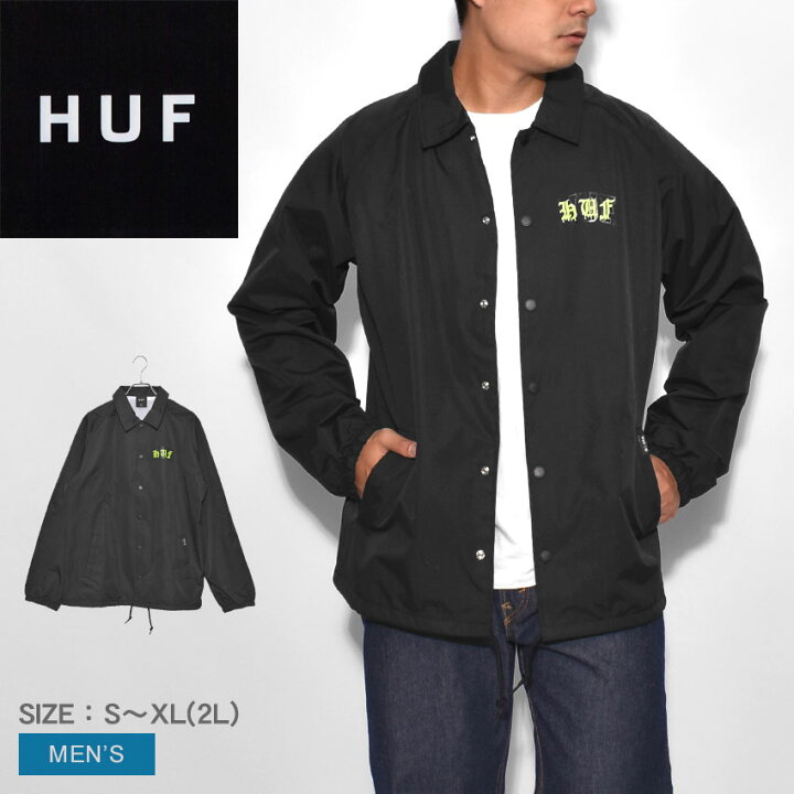 楽天市場】ハフ アウター メンズ DISCORDIA COACH JACKET HUF JK00292 