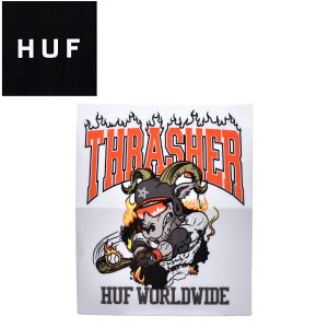 ▼限定クーポンで10%OFF▼【ネコポス配送】 ハフ ステッカー RINCON STICKER HUF AC00735 シール THRASHER スラッシャー スーツケース パソコン PC ロゴ カスタム スケボー スケートボード スポーツ スト