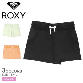 【店内全品P5倍★24日23:59迄】ロキシー WAVE FOR DAYS ROXY SHORTS ショートパンツ パンツ レディース ブラック 黒 グリーン 緑 オレンジ ROXY RPT232026 ショートパンツ ボトムス カジュアル サーフ 部屋着 おしゃれ プリント ワンポイント ルームウェア 人気 ブランド