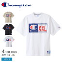 【ネコポス配送】チャンピオン ショートスリーブTシャツ 23SS 半袖Tシャツ メンズ ホワイト 白 グレー ブラック 黒 ベージュ CHAMPION C3-X326 Tシャツ 半袖 ウエア トップス ブランド シンプル カジュアル アメカジ スポーティ ロゴ 人気 定番