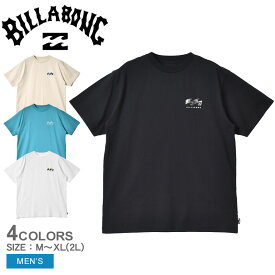 【店内全品P5倍★4日23:59迄】【ゆうパケット配送】 ビラボン BACK WAVE Tシャツ 半袖Tシャツ メンズ ブラック 黒 ベージュ ホワイト 白 ブルー 青 BILLABONG BD011208 トップス 半袖 Tシャツ おしゃれ ロゴ サーフ 海 ストリート ブランド アウトドア キャンプ