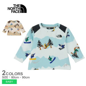 UEm[XEtFCX }CNt[XN[ gbvX LbY xr[ x[W u[  THE NORTH FACE Micro Fleece Crew NAB72405  gbvX t[X qǂ j̎q ̎q y g 