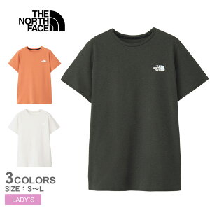ザ・ノース・フェイス ショートスリーブエンデューロクルー 半袖Tシャツ レディース ブラック 黒 オレンジ グレー THE NORTH FACE S/S Enduro Crew NTW12575 ノースフェース トップス ウェア ウエア ク