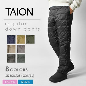 ^CI M[ _Epc pc Y fB[X ubN  lCr[  x[W O[ J[L TAION REGULAR DOWN PANTS TAION-131RS {gX O h  ۉ JWA V