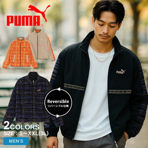 �v�[�} CORE HERITAGE ���o�[�V�u�� AOP �W���P�b�g �W���P�b�g �����Y �u���b�N �� �x�[�W�� PUMA CORE HERITAGE REVERSIBLE AOP JKT 683609 �{�A �E�[�u�� �A�E�^�[ �W���P�b�g �W�b�v�A�b�v �X�^���h�J���[ 2w
