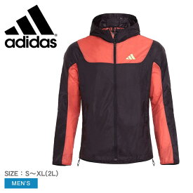 【ゆうパケット配送】 アディダス EKIDEN JACKET スポーツウェア メンズ ブラック 黒 レッド 赤 ADIDAS KLX68 アウター ジャケット 上着 羽織 長袖 軽量 リフレクター ランニングウェア スポーツ 運動 カジュアル ブランド 定番 駅伝 マラソン 陸上