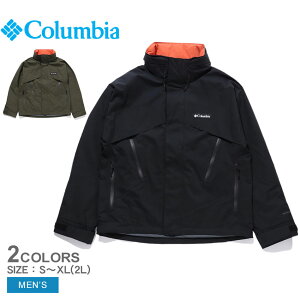 �R�����r�A �E���t�n�C�N�W���P�b�g �W���P�b�g �����Y �u���b�N �� �O���[�� �� COLUMBIA Wolf Hike Lake Jacket PM0430 �A�E�^�[ �A�E�g�h�A �L�����v �X�g���b�` �t�[�h �H�D�� ���� �V���v�� �u����