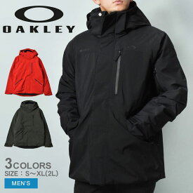 オークリー サブ テンプ RC ゴアテックス ジャケット アウター メンズ ブラック 黒 レッド 赤 OAKLEY SUB TEMP RC GORE TEX JACKET FOA402346 ウェア 上着 羽織 長袖 防水 防風 耐水 はっ水 撥水 スキー スノボ スノーボード フード