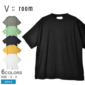 【ゆうパケット配送】ヴィルーム 半袖Tシャツ メンズ ショートスリーブ ルーズシェイプクルー VROOM SS LOOSE SHAPE CREW MVRM22S8008-M トップス ウェア ウエア ブランド ヴイルーム ブイルーム 無地 クルーネック カットソー 薄手 薄め