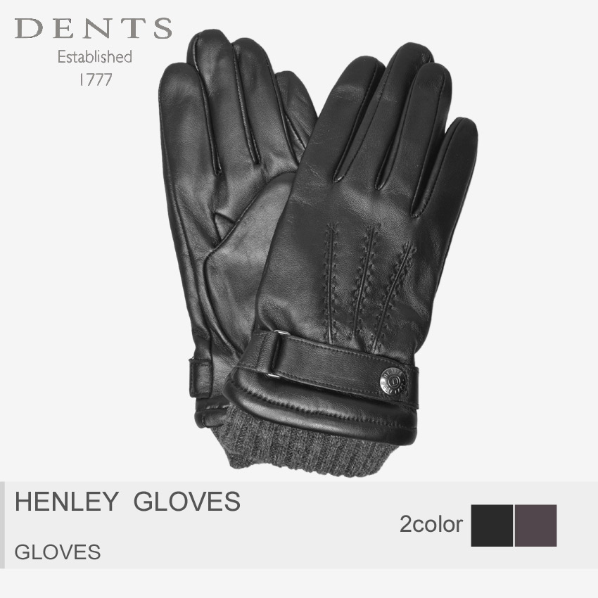スマートフォン等のタッチパネル操作にも対応の手袋 DENTS デンツ 手袋ヘンリー グローブ スーパーSALE セール期間限定 アウトドア （人気激安） HENLEY GLOVES5-9204 メンズ