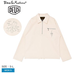�f�E�X �G�N�X �}�L�i �X�y�N�^�[ �X���b�N �V���c �V���c �����Y �z���C�g �� DEUS EX MACHINA SPECTER SMOCK SHIRT DMF245542 ���� �H�D �v���I�[�o�[�V���c ������� �t�@�X�i�[ ���S �h�J �V���v�� �J�W