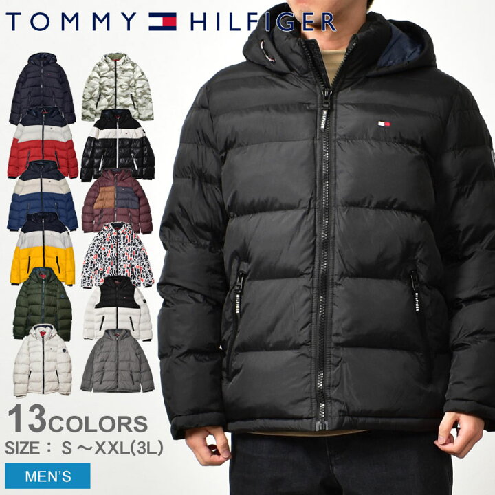 楽天市場】トミーヒルフィガー NYLON PERFORMANCE HOODY PUFFER JACKET 