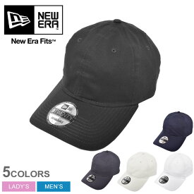 ニューエラ 帽子 メンズ レディース ADJUSTABLE UNSTRUCTURED CAP NEW ERA NE201 ベースボールキャップ BBキャップ 野球帽 ストリート 無地 アジャスター レトロ 6パネル ユニセックス ブラック 黒 9TWENTY ナイントゥエンティー 920