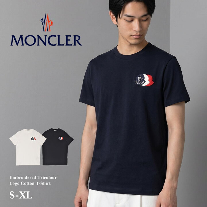 楽天市場】モンクレール SS Tシャツ 半袖Tシャツ メンズ ホワイト 白 