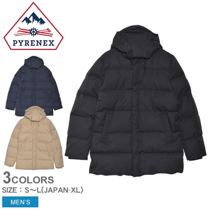 楽天市場 Pyrenex ピレネックス ダウンジャケット メンズ ベルフォール ジャケット Belfort Jacket Hmm040 アウター コート ブランド シンプル カジュアル ファー ダウン 中綿 防寒 撥水 防風 通勤 通学 保温 上着 定番 黒 ブラック 紺 ネイビー Z Sports