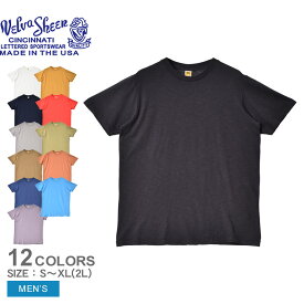 ベルバシーン 1パック ロールド S/S Tシャツ 半袖Tシャツ メンズ ホワイト 白 ブラック 黒 VELVA SHEEN 1 PAC ROLLED S/S TEE 161477 トップス インナー ウエア 無地 半袖 クルーネック ブランド おしゃれ カジュアル ストリート ギフト