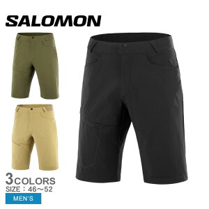 �T������ WAYFARER SHORTS �{�g���X �����Y �u���b�N �� �J�[�L SALOMON LC2003400 LC2019800 L2003200 �W���[�W �p���c ���Y�{�� �V���[�g�� �n�[�t�p���c �͂��� ���� �A�E�g�h�A �X�|�[�c �^�� �J�W���A�� 