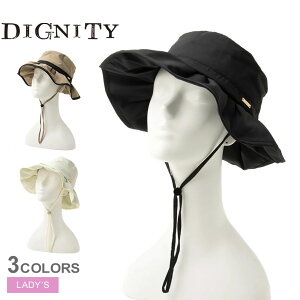 �f�B�O�j�e�B UVA ELEGANT HAT �o�P�b�g�n�b�g ���f�B�[�X �u���b�N �� �x�[�W�� DIGNITY ND-6552 �X�q �ڂ��� �E�G�A �o�P�n �n�b�g �u�����h �V���v�� �J�W���A�� �i�`������ ���L ���S ������� ��