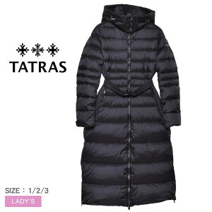 �^�g���X �w���R�j�A �_�E���W���P�b�g �_�E���R�[�g ���f�B�[�X �u���b�N �� TATRAS HELICONIA JKT LJXA0066010528 �u���b�N �� �_�E�� �����O�A�E�^�[ �h�� �ۉ��� �A�E�^�[ �x���g�t�� �|�P�b�g�t�� 