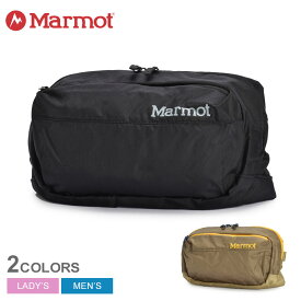 マーモット ウエストバック メンズ レディース コンプレッサーウエストパック MARMOT Kompressor Waist Pack 36470 鞄 シンプル 3L ロゴ ブランド ユニセックス 男女兼用 アウトドア レジャー キャンプ ウエストポーチ おしゃれ 散歩