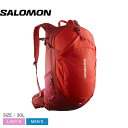 サロモン TRAILBLAZER 30 バックパック メンズ レディース レッド 赤 SALOMON LC2183700 鞄 かばん バッグ リュック リュックサック ハイキングバッグ カジュアル シンプル ハイキング 旅行 おでかけ レジャー スポーティ アウトドア 収納