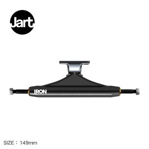 �W���[�g �X�P�[�g�{�[�h IRON 149mm HIGH BLACK TRUCK �g���b�N �����Y ���f�B�[�X �u���b�N �� JART SKATEBOARDS IRTR0021A018 �X�P�[�g �X�P�[�g�{�[�h �X�P�{�[ �f�b�L �X�g���[�g ���S �l�C ������� �J�X