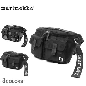マリメッコ SLING BAG M ショルダーバッグ ブラック 黒 グレー MARIMEKKO 94618 94810 94617 バッグ 鞄 かばん ボディバッグ ウニッコ ロゴ お出かけ 肩掛け 総柄 北欧 普段使い 花 花柄 無地 カジュアル タウンユース シンプル 旅行