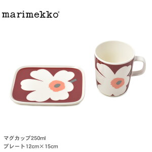 ybsOΏۊOz }bR Unikko 60th }OJbv 250ml  v[g 12cm×15cm Zbg H bh  sN MARIMEKKO 73700 }O Rbv R[q[Jbv M  CeA 2_Zbg Ej