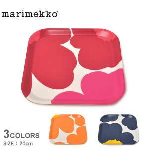 【ラッピング対象外】 マリメッコ UNIKKO 60TH ANNIVERSARY PLWOOD TRAY キッチン雑貨 レッド 赤 ブルー 青 MARIMEKKO 73155 トレー ウニッコ 食卓 花柄 かわいい おしゃれ 総柄 柄 テーブルウェア インテリ
