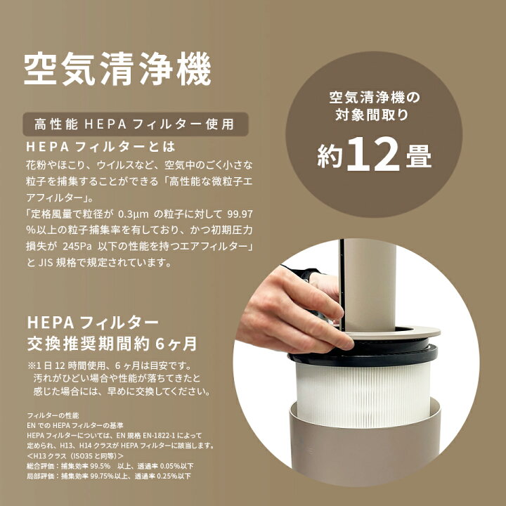 楽天市場】サファイア SMART FAN 4 IN 1 多機能ファン ベージュ 