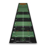 【WELLPUTT】ウェルパット ゴルフパターマット マット 3M メインストリームモデル グリーン ウェルパット…