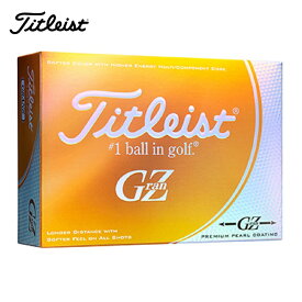 【即納】TITLEIST(タイトリスト) ゴルフボール GRANZ 1ZGPJ 1ダース(12個入り) プレミアムゴールドパール