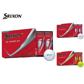 【DUNLOP】ダンロップ ゴルフボール SRIXON スリクソン Z-STAR XV 2025年モデル 1ダース(12個入り)