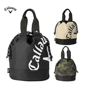【キャロウェイ】Callaway アクティブポーチ ACTIVE POUCH 25 メンズ 巾着 ポケット 軽量 ラウンドバッグ