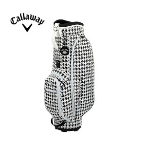 【週末限定セール★キャロウェイ】Callaway キャディバッグ CRT STYLE SPL WHT/BLK FW 25 (カートタイプ 8.5型 47インチ対応 2.8kg 5分割) ホワイト/ブラック ユニセックス