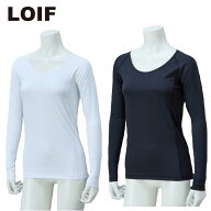 【LOIF】ロイフ HYOON Ventilation アンダーシャツ レディース ゴルフウェア YL1688W