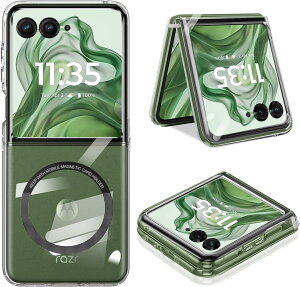 y100~N[|9.11zMotorola moto Razr 50 Ultra P[X NA MagSafeΉ g[ [U[50 Eg Jo[ CX[dΉ ܂肽݌^ X}zP[X PC  ^ y C菝h~ X