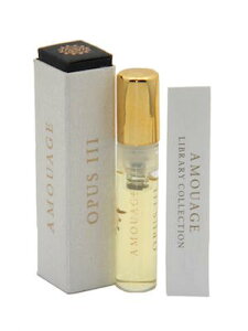 AA[W I[pX III Cu[RNV I[hpt@ `[uTv 2mlyAmouage Opus III Library Collection EDP Vial Sample 2ml New With Cardz