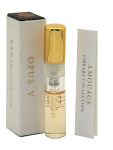 AA[W I[pX V Cu[RNV I[hpt@ `[uTv 2mlyAmouage Opus V Library Collection EDP Vial Sample 2ml New With Cardz