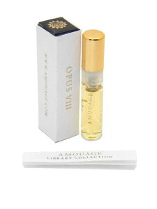 AA[W I[pX VIII Cu[RNV I[hpt@ `[uTv 2mlyAmouage Opus VIII Library Collection EDP Vial Sample 2ml New With Cardz