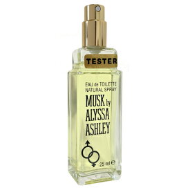 アリサ アシュレイ ムスク 25ml テスター（箱なし / キャップなし）【Musk by Alyssa Ashley 25ml Tester without Box and Cap】