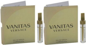 ヴェルサーチェ ヴァニタス オードパルファム お試しサンプルチューブ 2個セット 2x1.5ml【Versace Vanitas EDP Vial Sample 2x1.5ml】