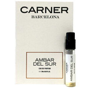J[i[ oZi Ao[ f X[ I[hpt@ `[uTv 1.7mlyCarner Barcelona Ambar del sur EDP Vial Sample Spray 1.7mlz