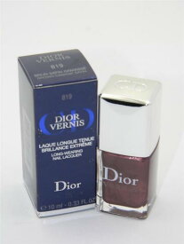 ディオール ヴェルニ ロングウェアリング ネイル ラッカー 819 ブラウンダマスクサテン【Dior Vernis Long-Wearing Nail Lacquer 819 Brown Damask Satin New In Box】
