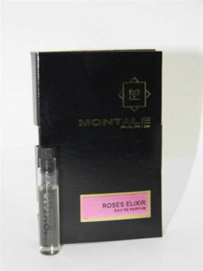 ^ [YGNV[ I[hpt@ `[uTv 2mlyMontale Roses Elixir EDP Vial Sample 2ml New With Cardz