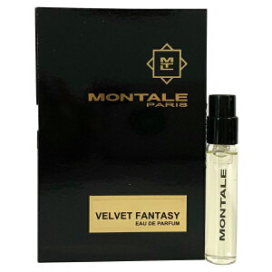 ^ xxbg t@^V[ I[hpt@ `[uTv 2mlyMontale Velvet Fantasy EDP Vial Sample 2ml New With Cardz