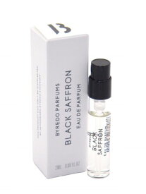 バレード パフュームス ブラック サフラン オードパルファム お試しチューブサンプル 2ml【Byredo Parfums Black Saffron EDP Vial Sample 2ml】