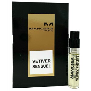 �}���Z�� �x�`�o�[ �Z���V���A�� �I�[�h�p���t�@�� �������`���[�u�T���v�� 2ml�yMancera Vetiver Sensuel EDP Vial Sample 2ml New With Card�z